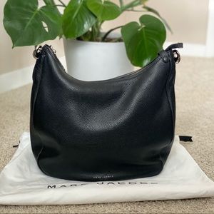Marc Jacobs Leather Hobo Black